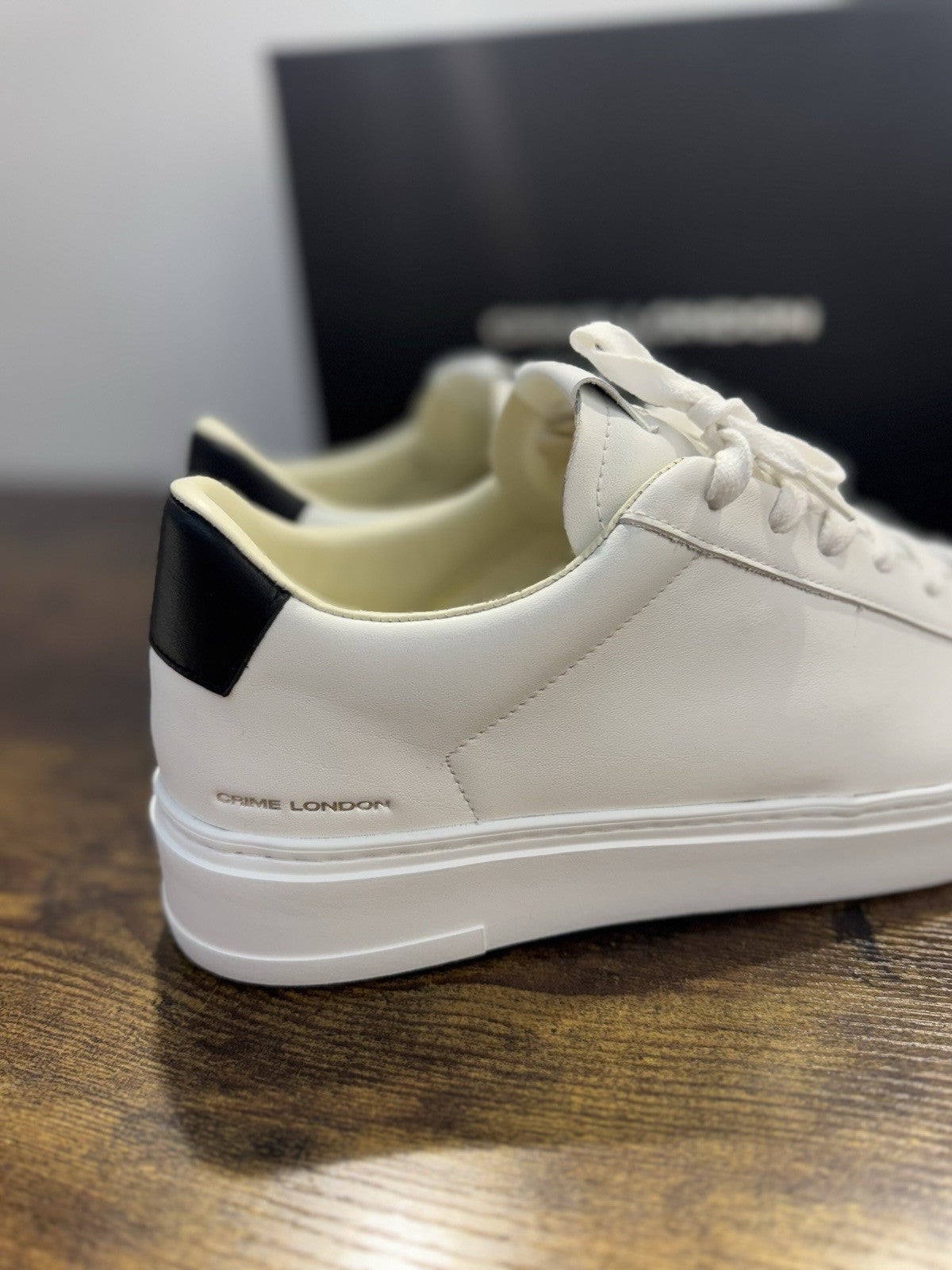 Crime London Sneaker Extra light    Pelle Bianca   Causal Uomo 44
