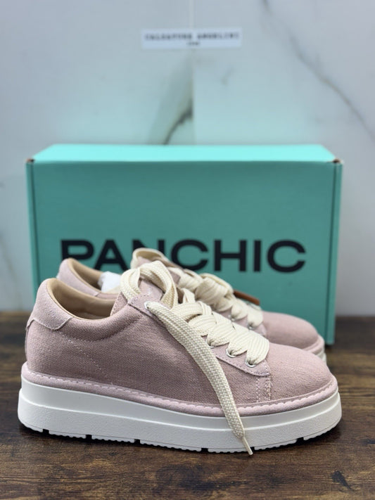 Panchic Sneaker Pelle  Donna Linen Pink   Casual Panchic 37