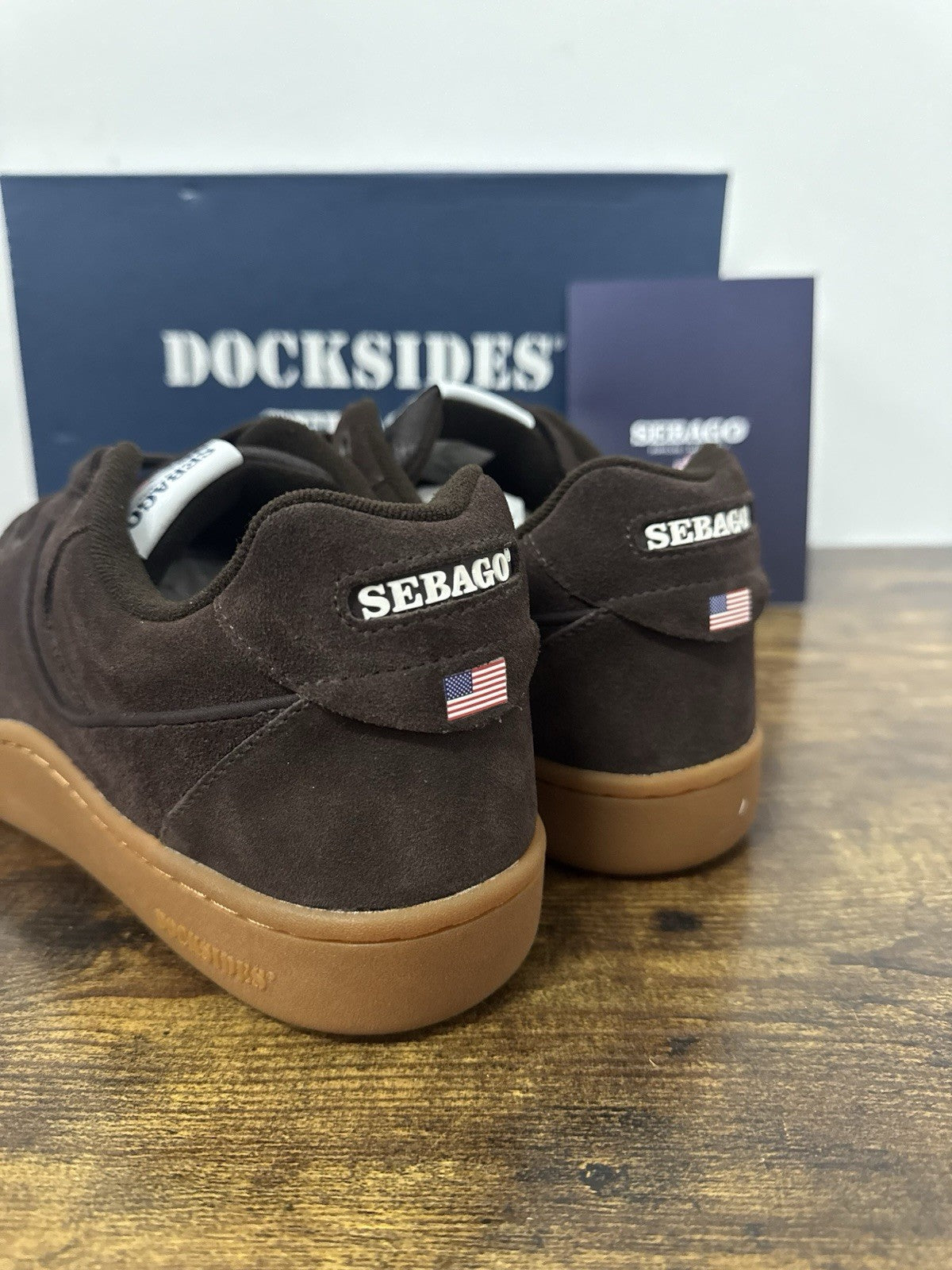 Sebago Hurricane Sneaker Suede Brown Causal Sebago Scarpa Uomo 43.5