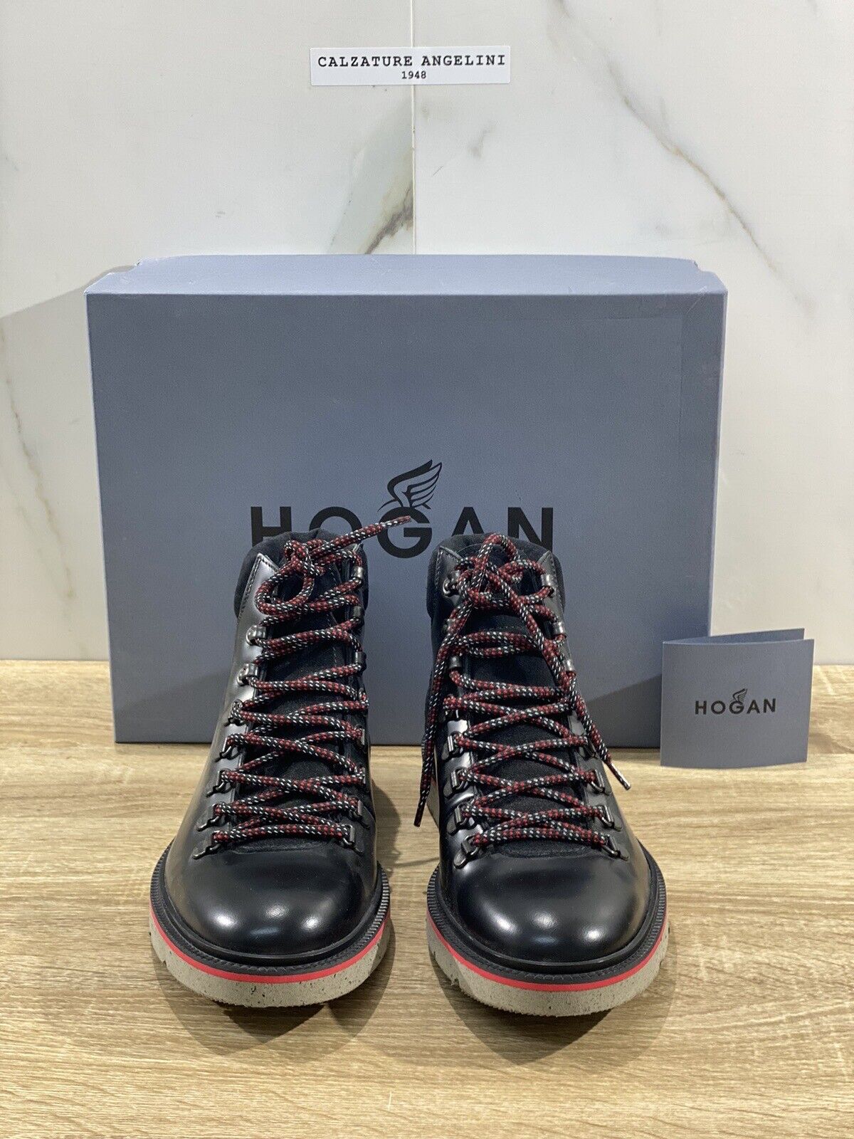 Hogan H334 Pedula Uomo Pelle Nera Casual Boot Men Hogan Luxury Hogan 41.5