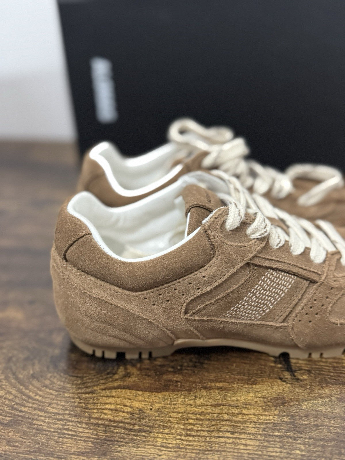 Alohas Cool Sneaker Club Soft Suede Brown  Casual Scarpa Donna 36
