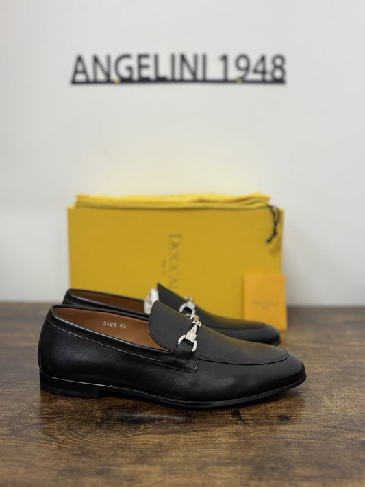 Doucal’s  Mocassino Pelle Nappa  Nero   Flexible  Casual Scarpa Uomo 43