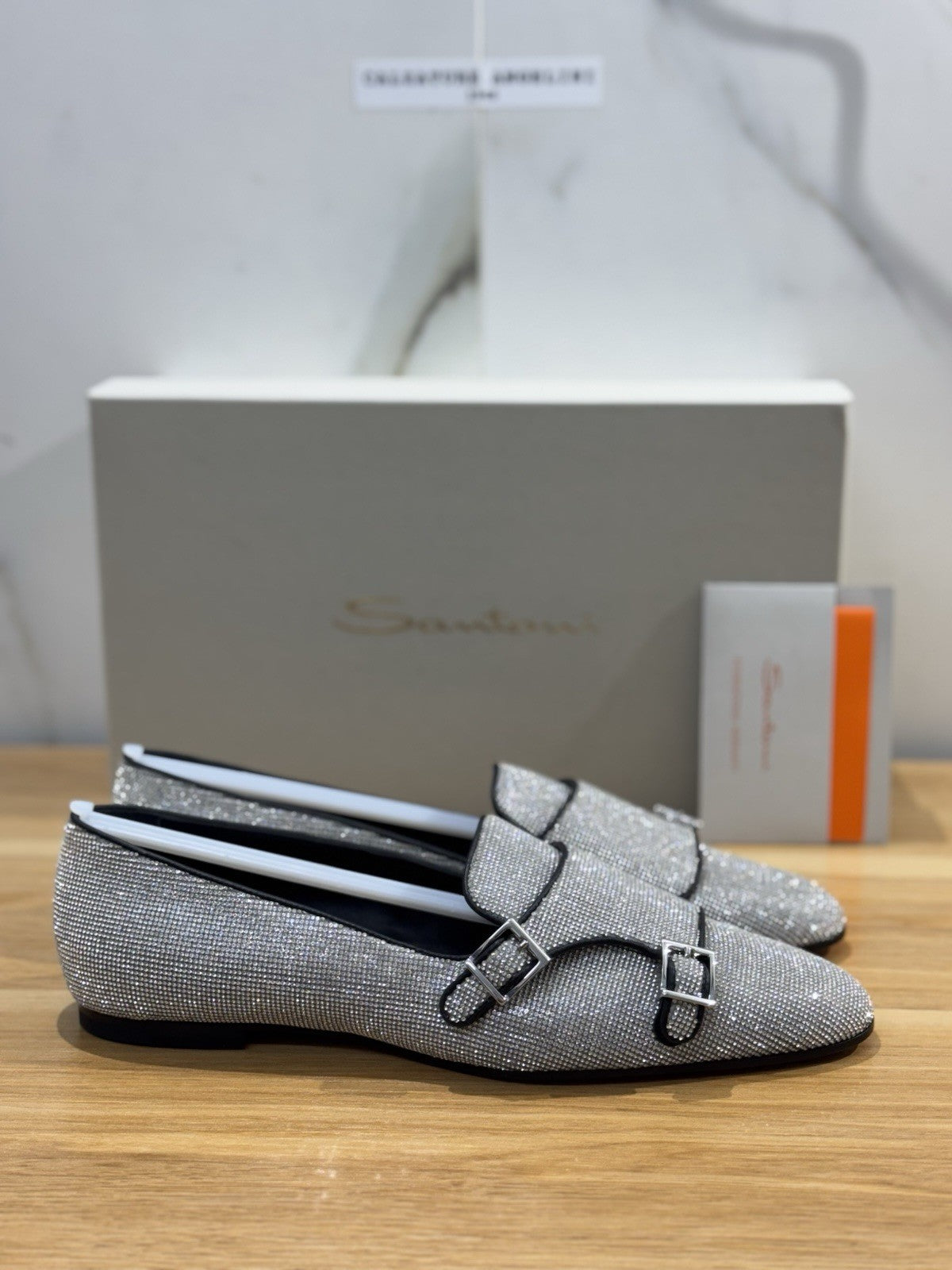 Santoni Mocassino Strass Limited Edition  Luxury Santoni Scarpa Donna 38.5