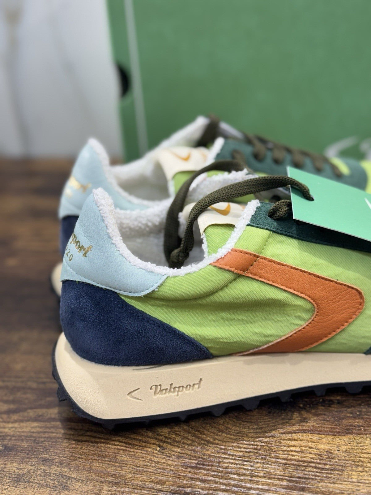 Valsport Start Heritage  Sneaker Suede Giallo Casual  Uomo 44