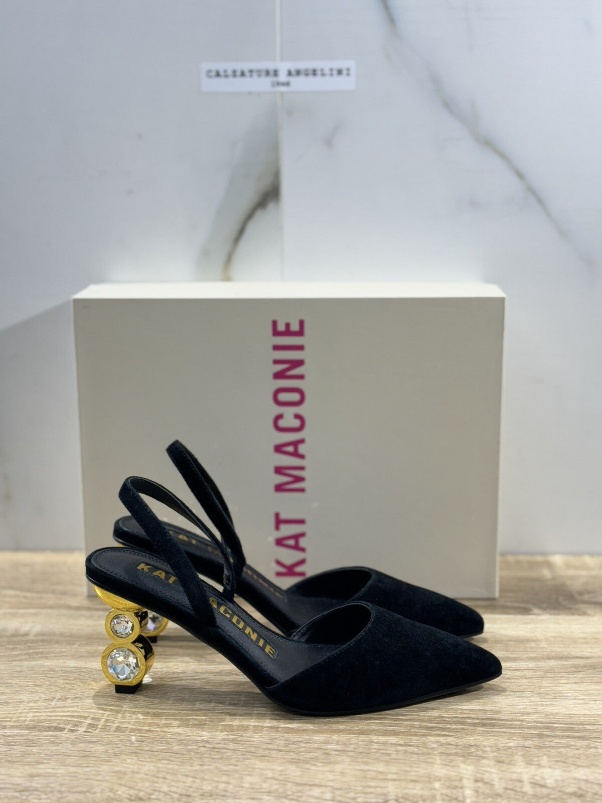 Kat Maconie Sandalo Donna Aletta   Suede    Nero Luxury Kat Maconie 36