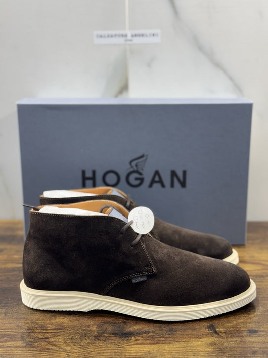 Hogan H633 Polacco Suede T Moro  Memory Foam Casual Hogan Uomo 42.5