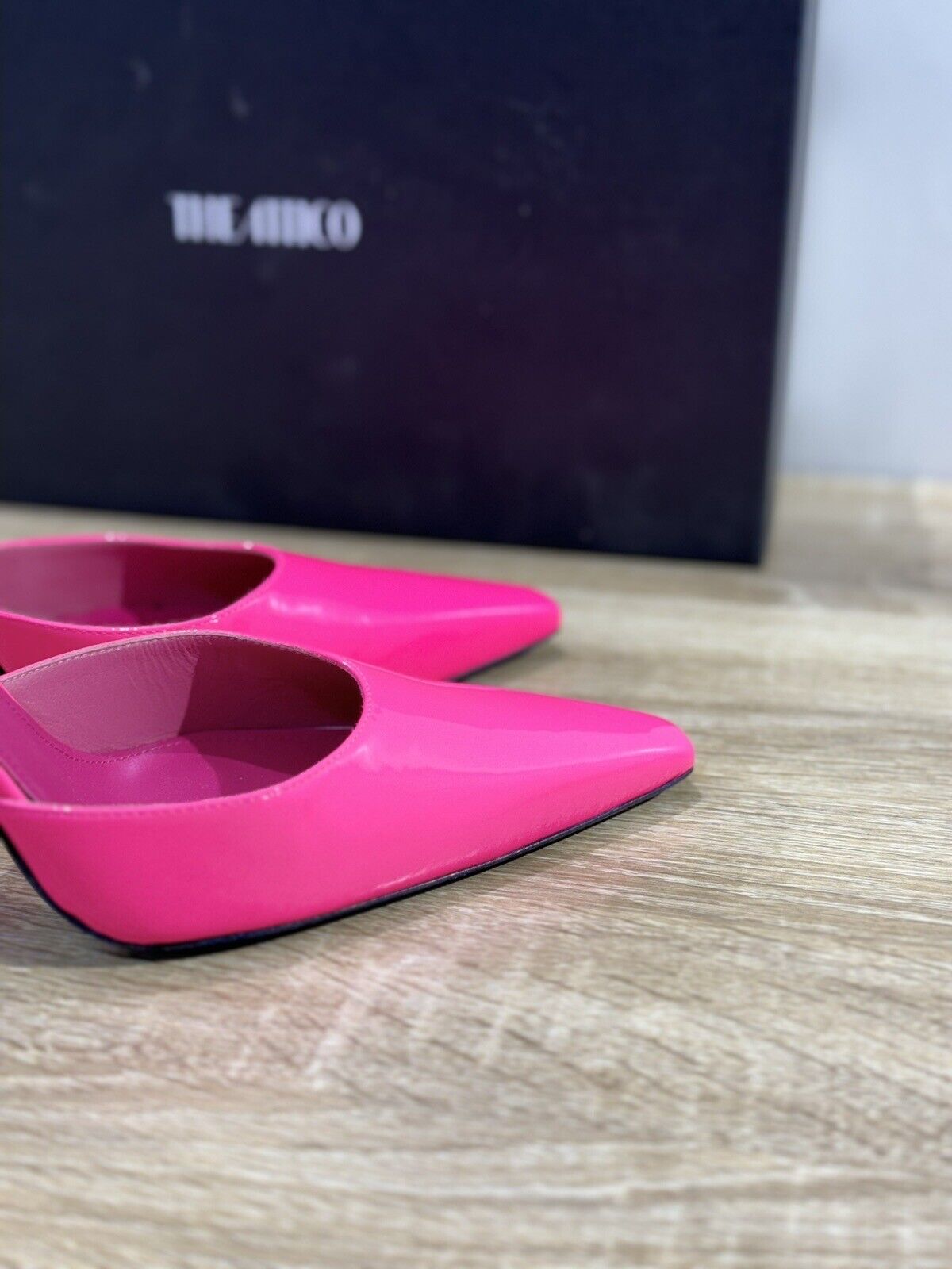 The Attico High  Heel Sling Back  Luxury The Attico Sandal Fluo Pink 39