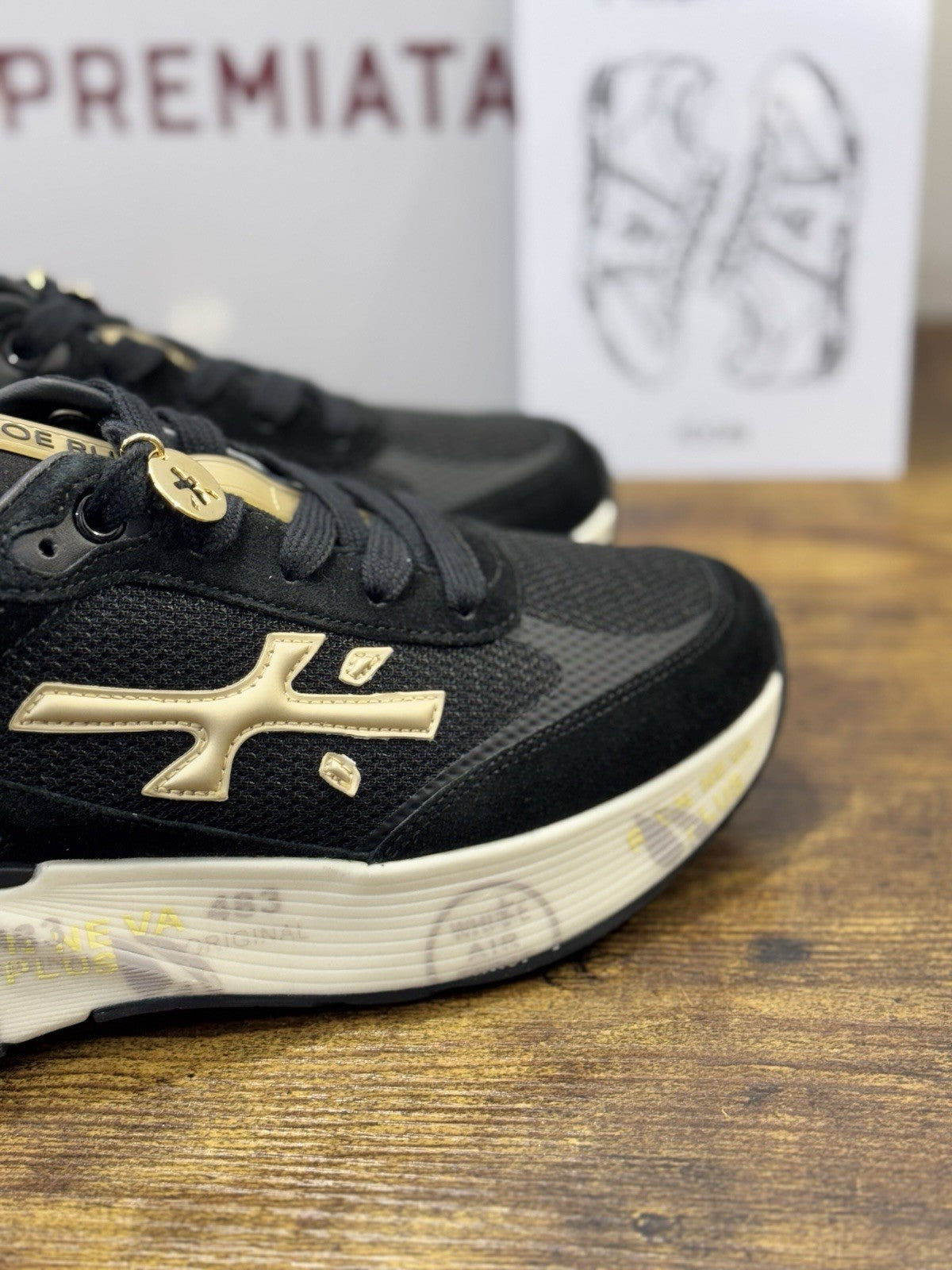 Premiata Sneaker Moerund  Nero  Casual Premiata Scarpa Donna 41