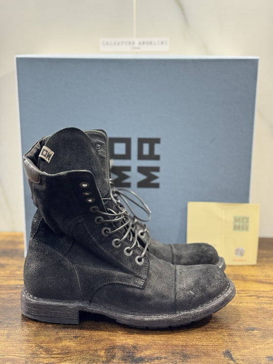 Moma Anfibio  Boot Nero   Fatto A Mano In Italia Luxury Moma Boot Donna 37