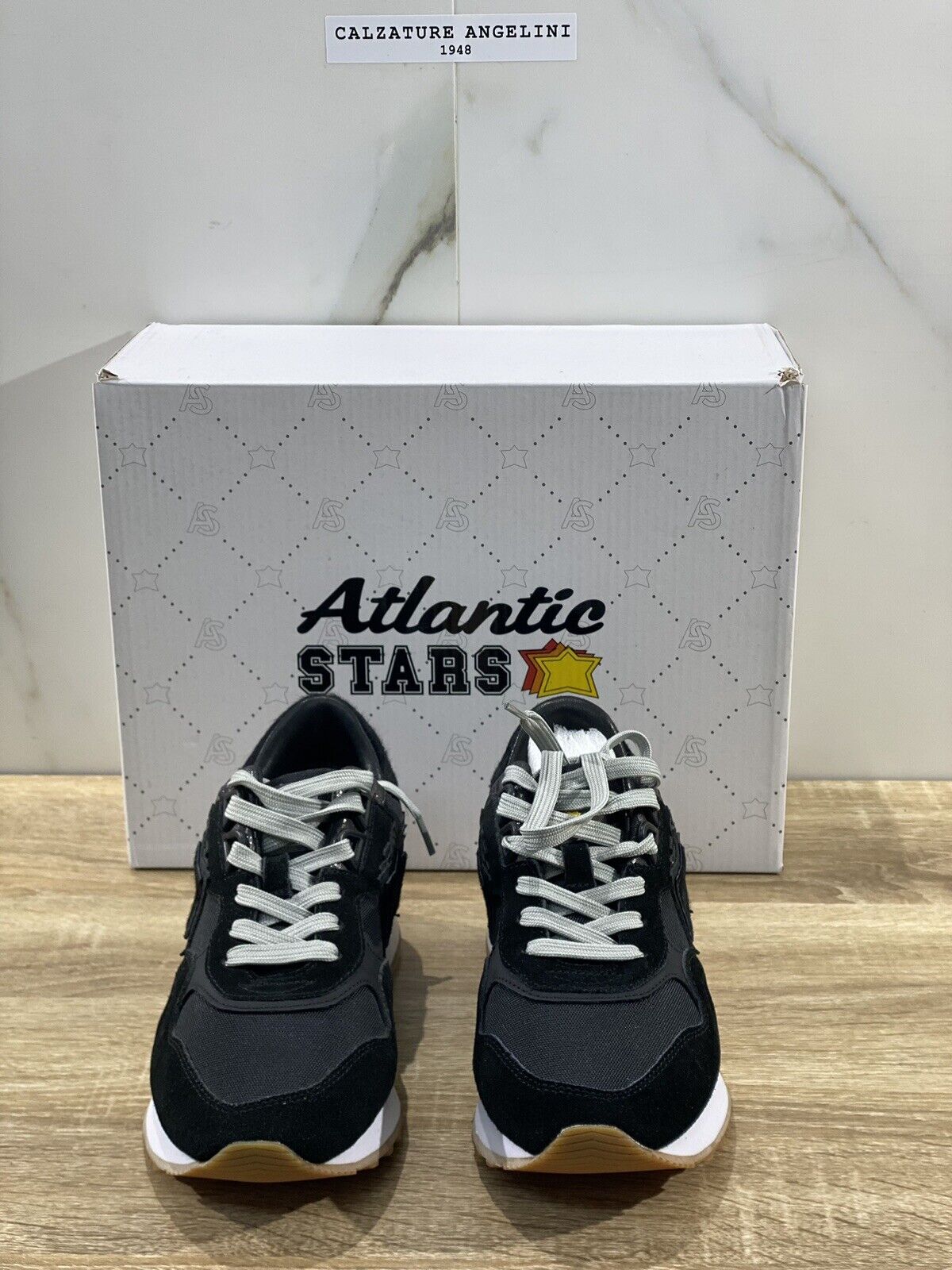 Atlantic Stars sneaker Donna nera casual shoes woman sneaker 37