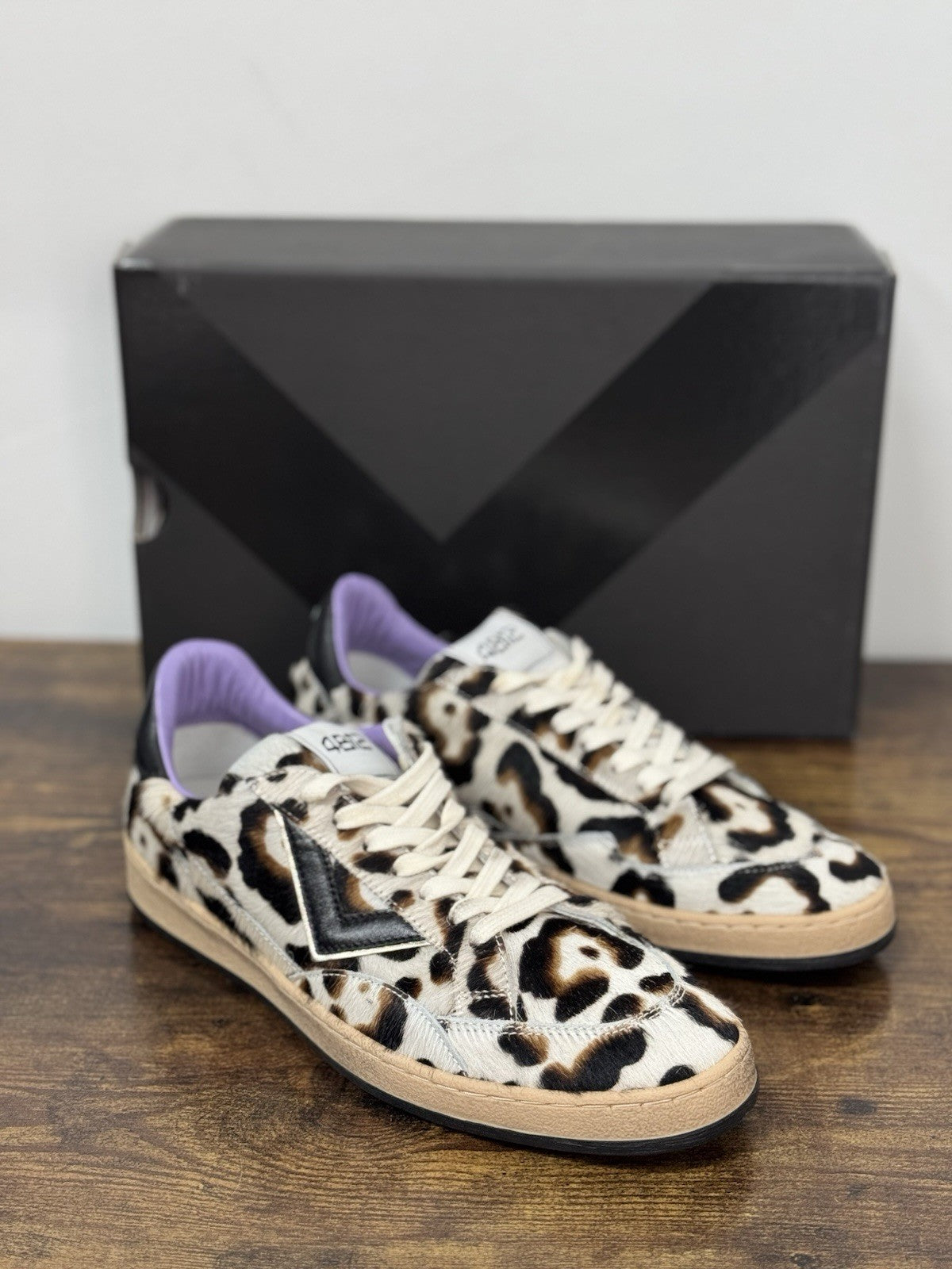 4B12 Sneaker Play New  Mucca Leopard   Casual Scarpa Donna 40