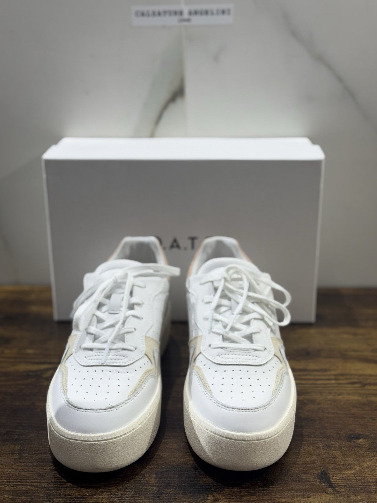 D.A.T.E Step Sneaker Bianca Causal Scarpa Donna 41