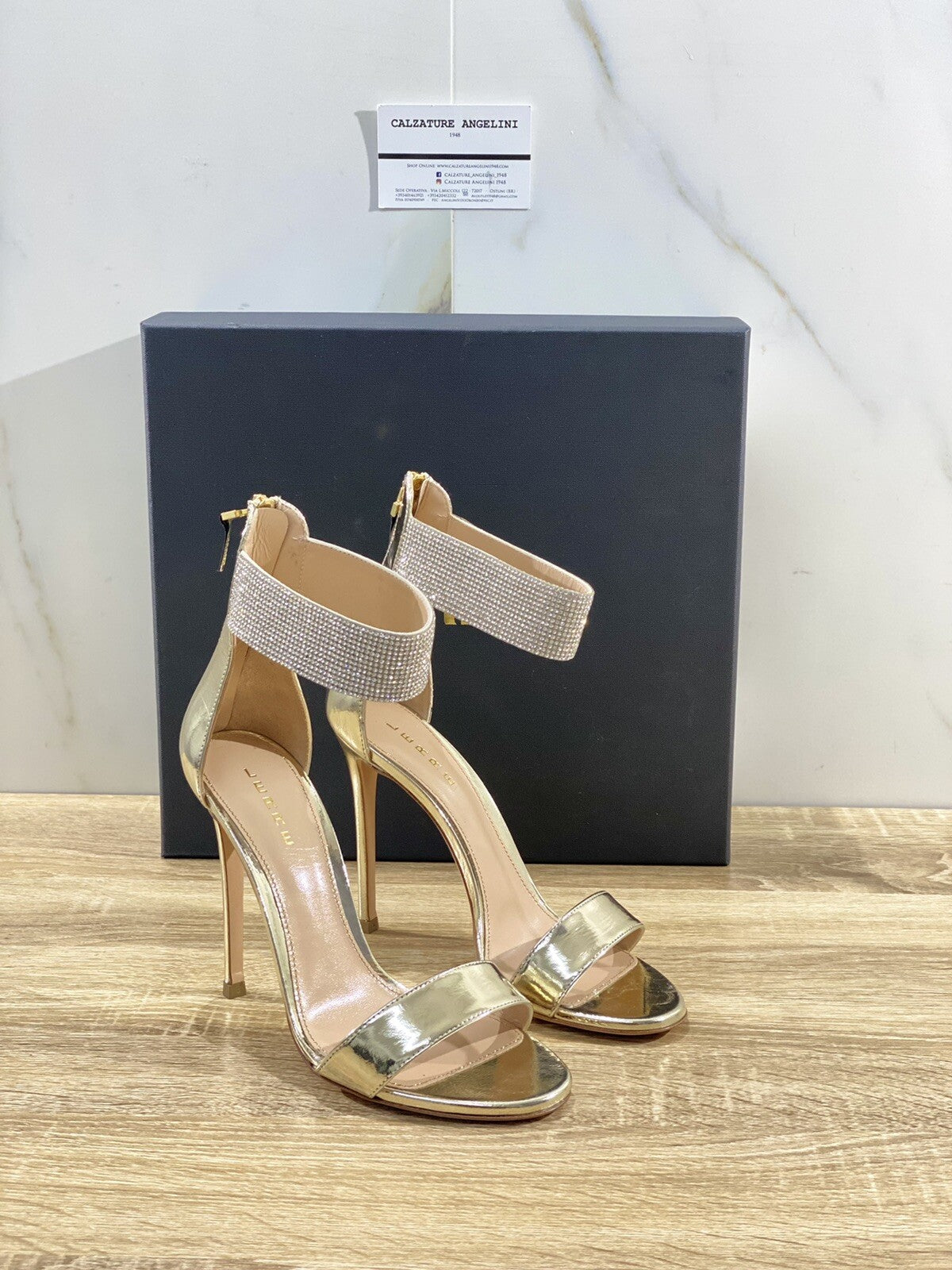 Lerre Sandalo Donna 201LR Luxury Woman Sandal Specchio Plisse 37.5