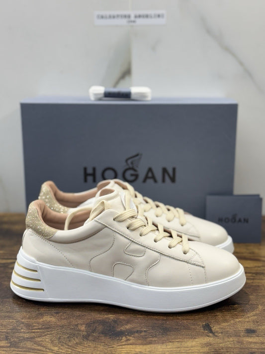 Hogan H564 Sneaker Pelle Yogurt Casual Hogan Donna 36.5