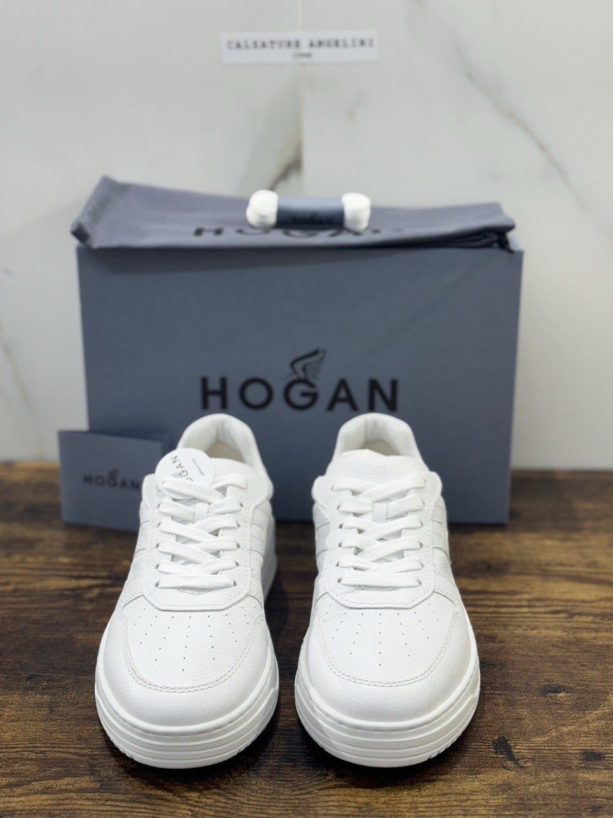 Hogan H630 Sneaker Pelle Casual Bianca   Hogan Scarpe Donna 40
