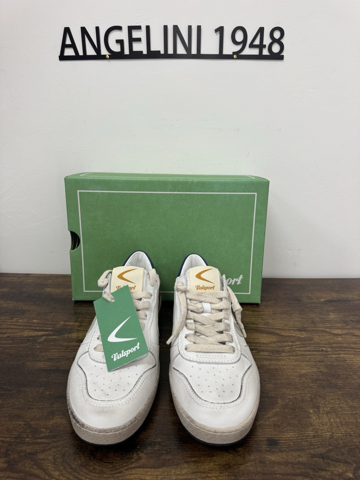 Valsport Davis  Sneaker Pelle Bianco Dust  Casual Uomo 43