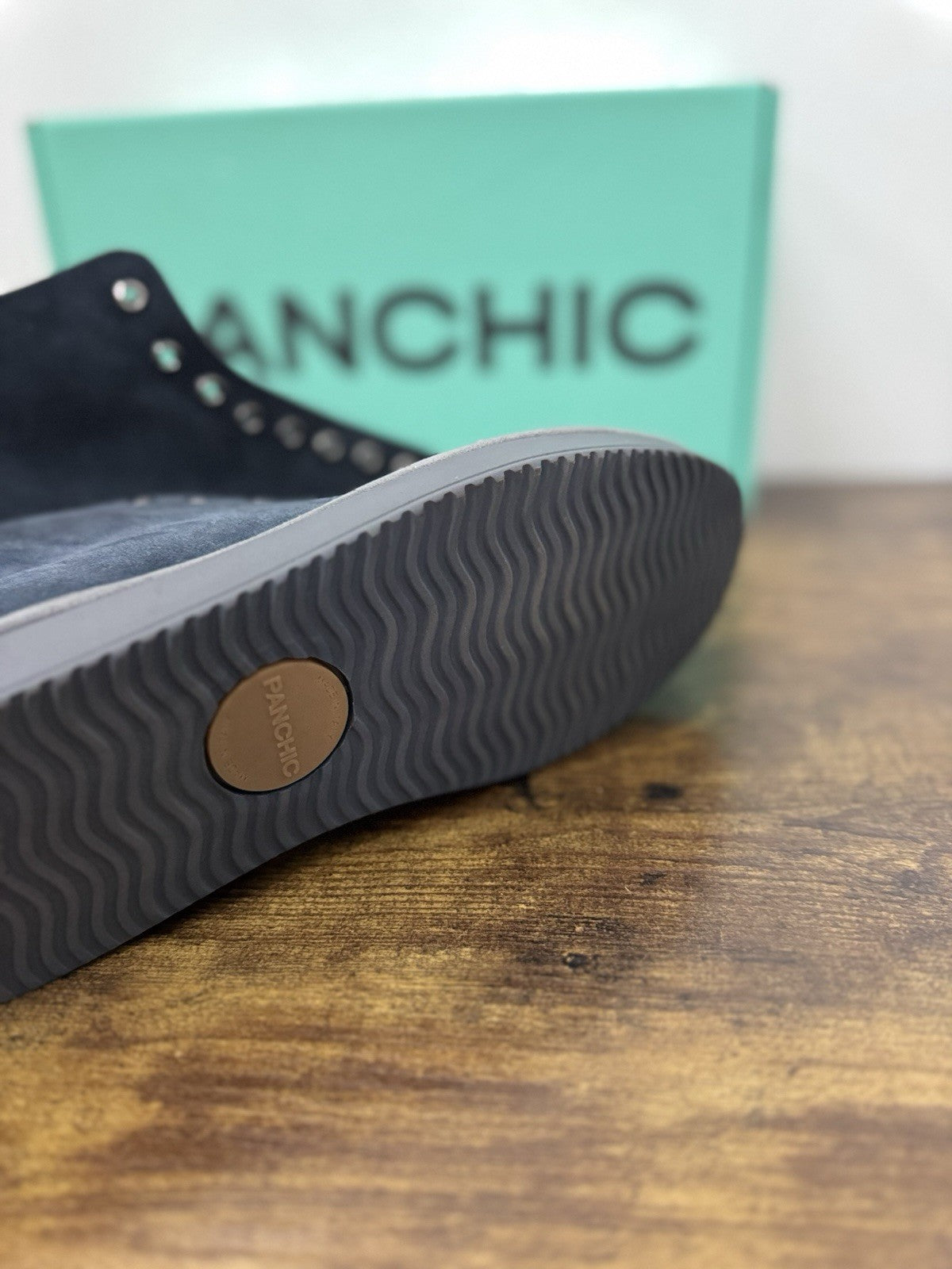 Panchic Ankle Boot Suede Blu      Casual Boot Uomo 44