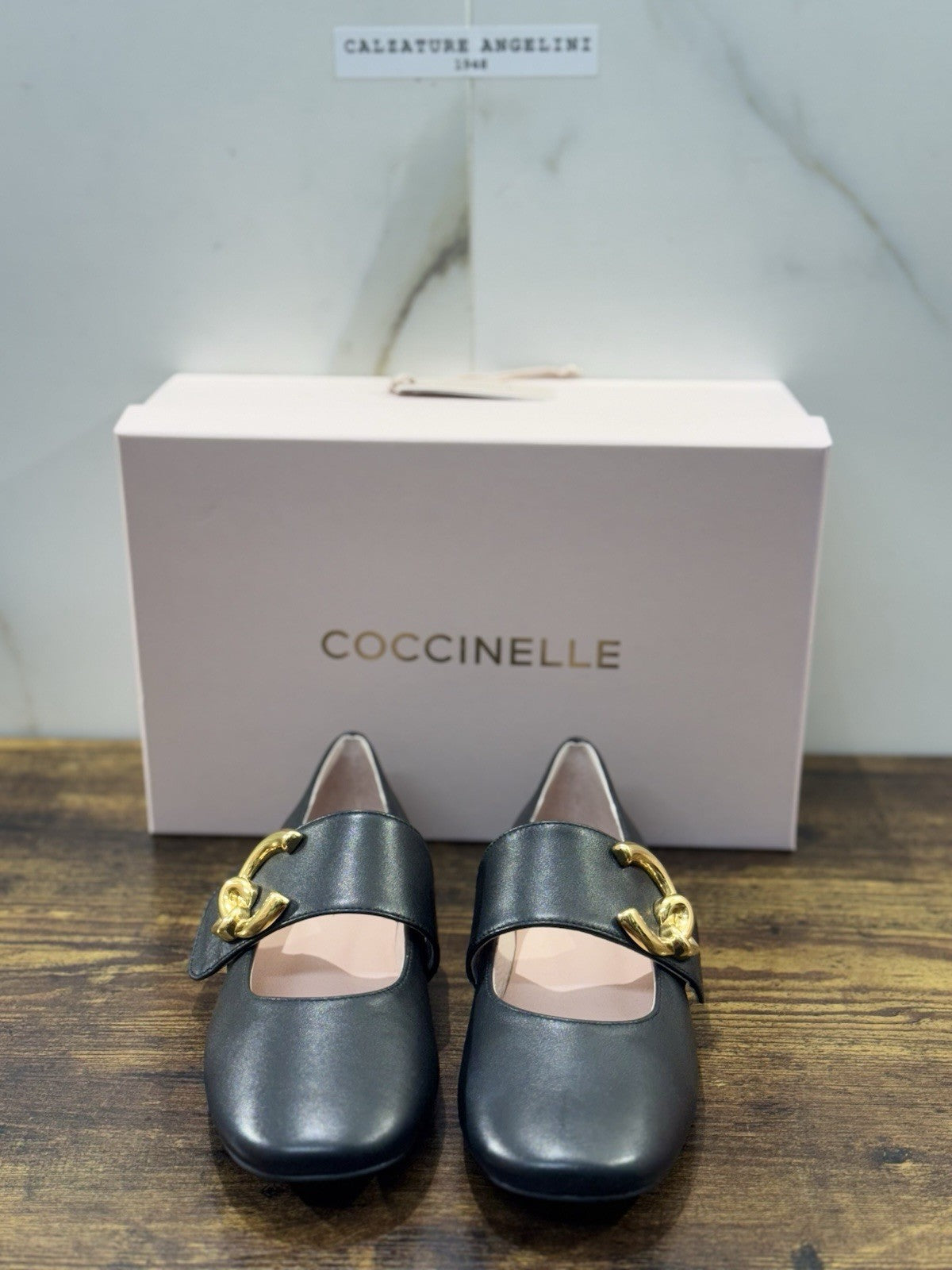 Coccinelle Ballerina  Pelle Nero  Casual Scarpa Coccinelle Donna 40