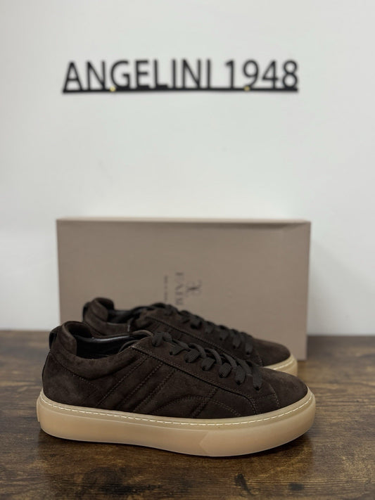 Fabi Sneaker Suede Marrone Casual Scarpa Fabi Uomo 40