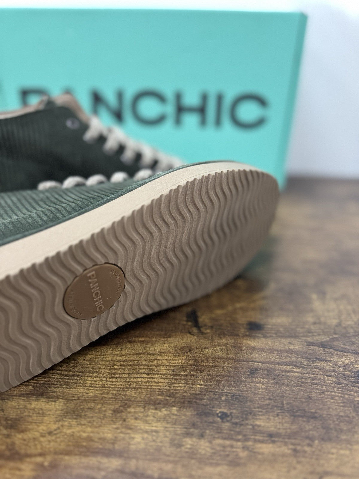 Panchic Ankle Boot Suede Military Green      Casual Boot Uomo 41