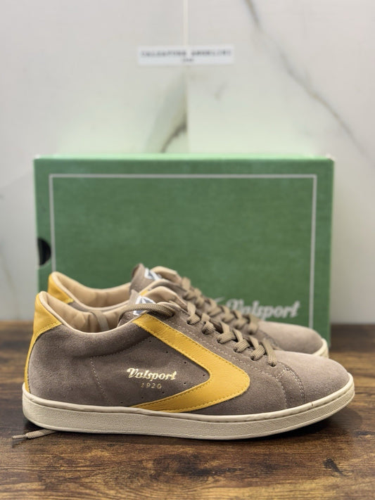 Valsport Tournament    Sneaker Pelle Suede Beige  Casual  Uomo 39