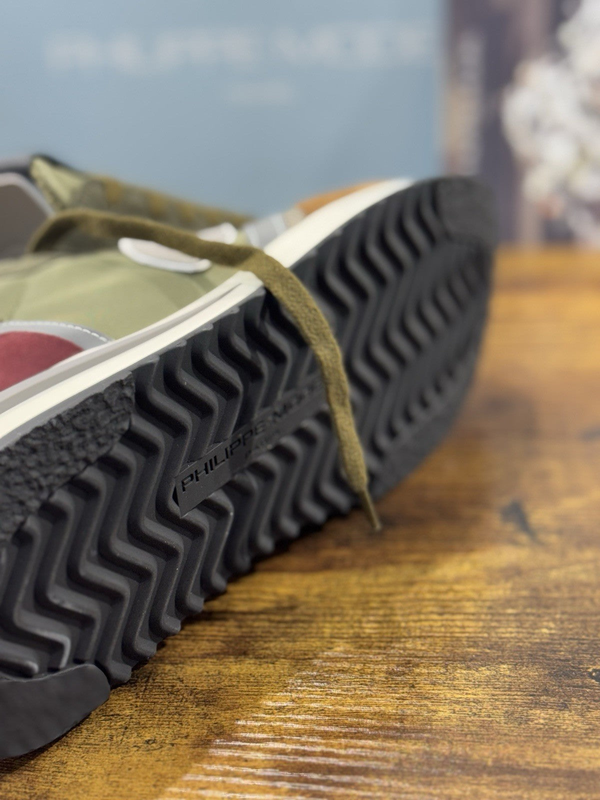 Philippe Model Sneaker Uomo Antibes Suede Verdone  41