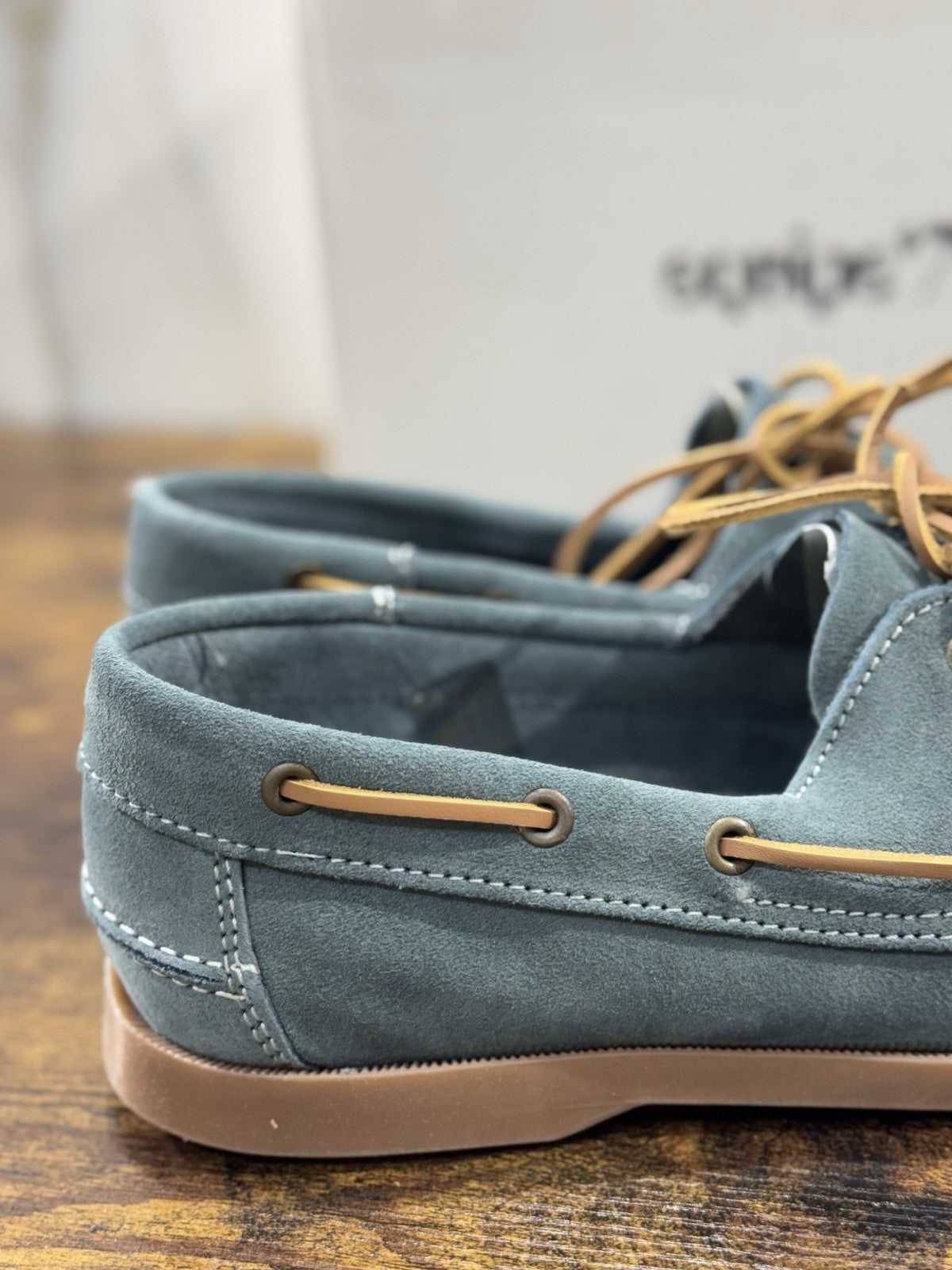 Equipe 70 Scarpa Da Barca Suede Sky Uomo 43