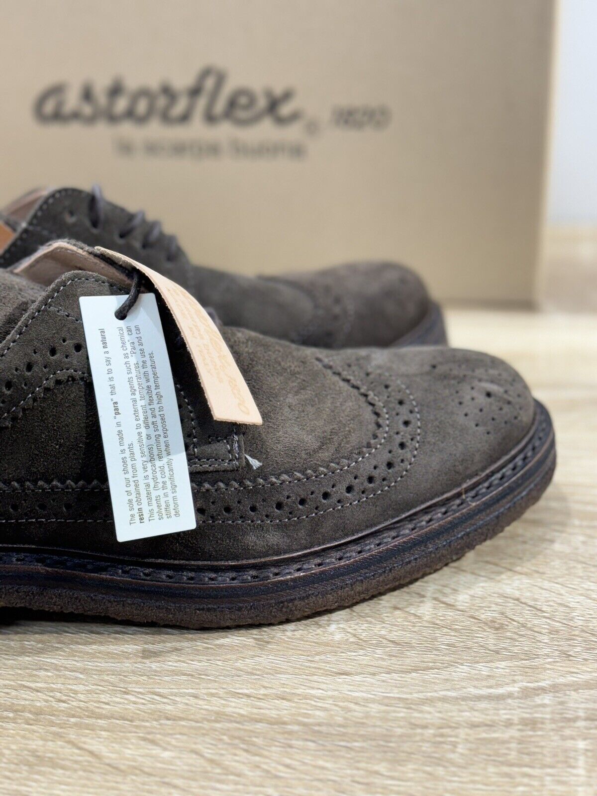 Astorflex Scarpa Uomo Rondiflex Suede Chestnut Casual Uomo 41