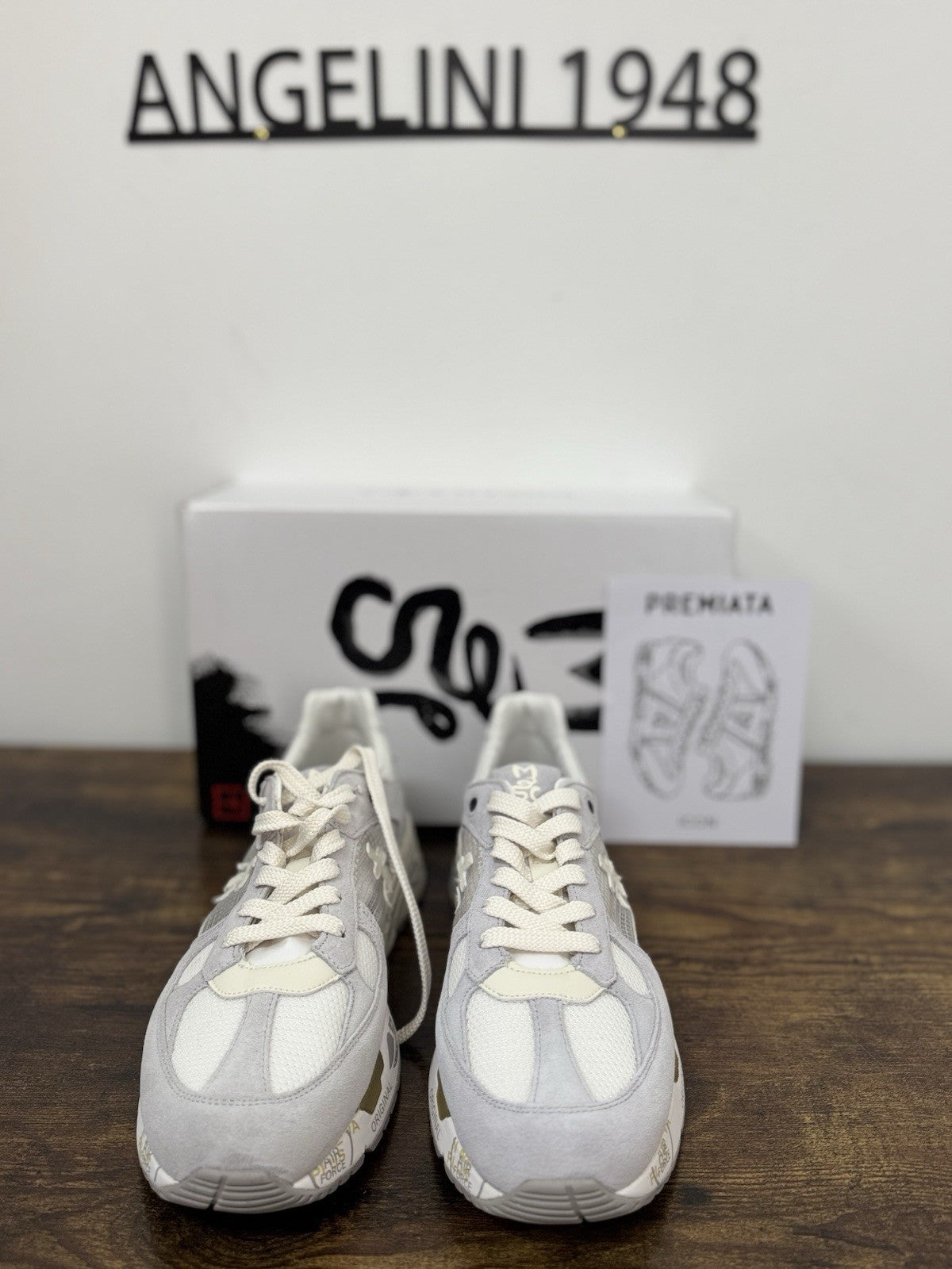 Premiata Mase Sneaker Pelle Grey Traforata Summer    Casual Premiata Donna 40