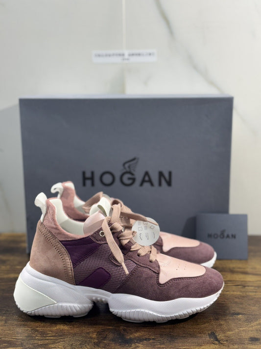 Hogan Interaction Slip On sneaker Donna  extra light  Light Pink   pelle 37