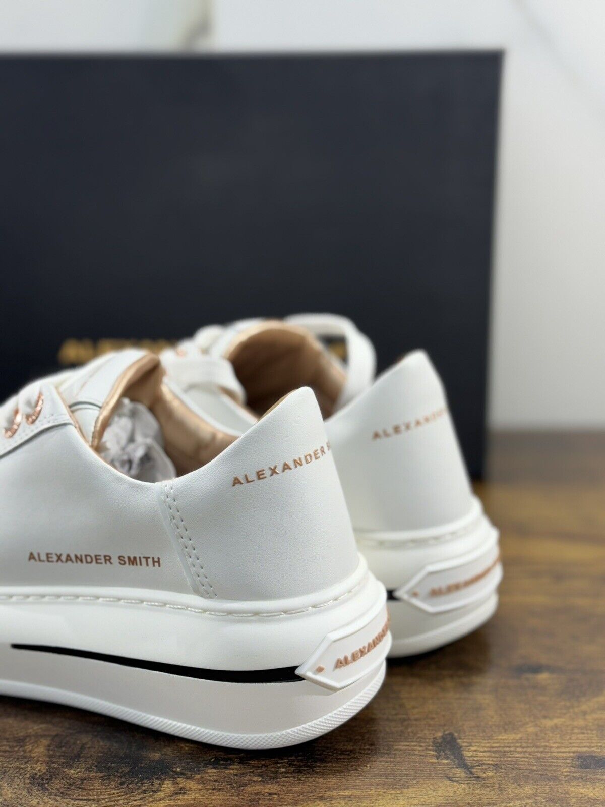 Alexander Smith London Sneaker Donna Lancaster Pelle Bianca 36