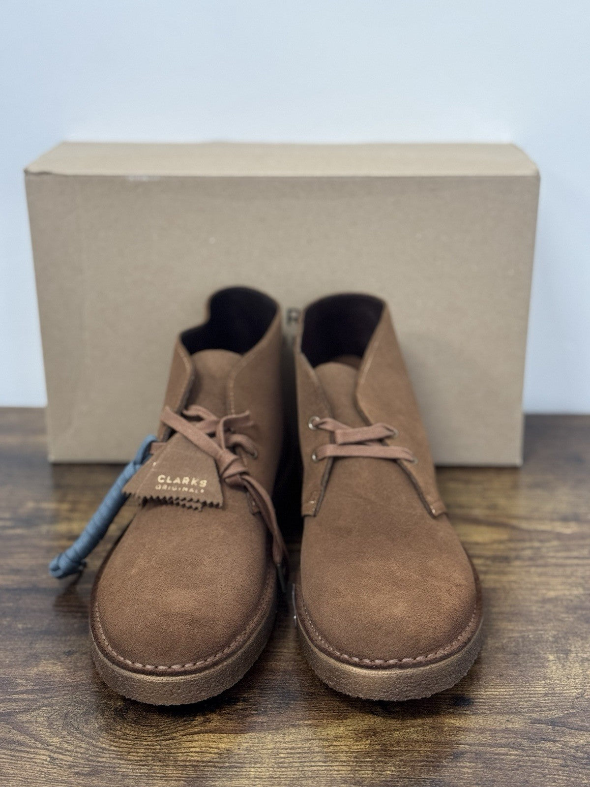 Clarks Desert Boot Icon Suede Cola Casual Uomo 43