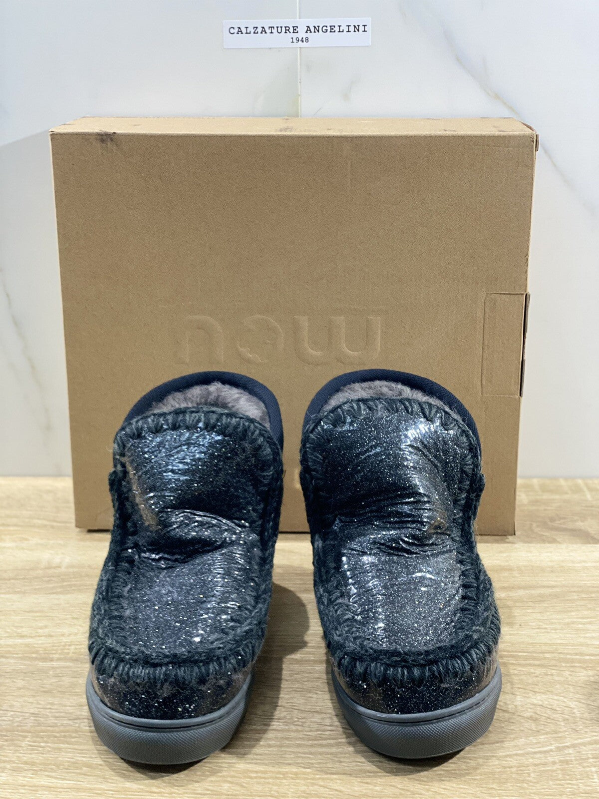 Mou Eskimo Snekaer   Mou Casual Mou Boot Laminato Nero 36