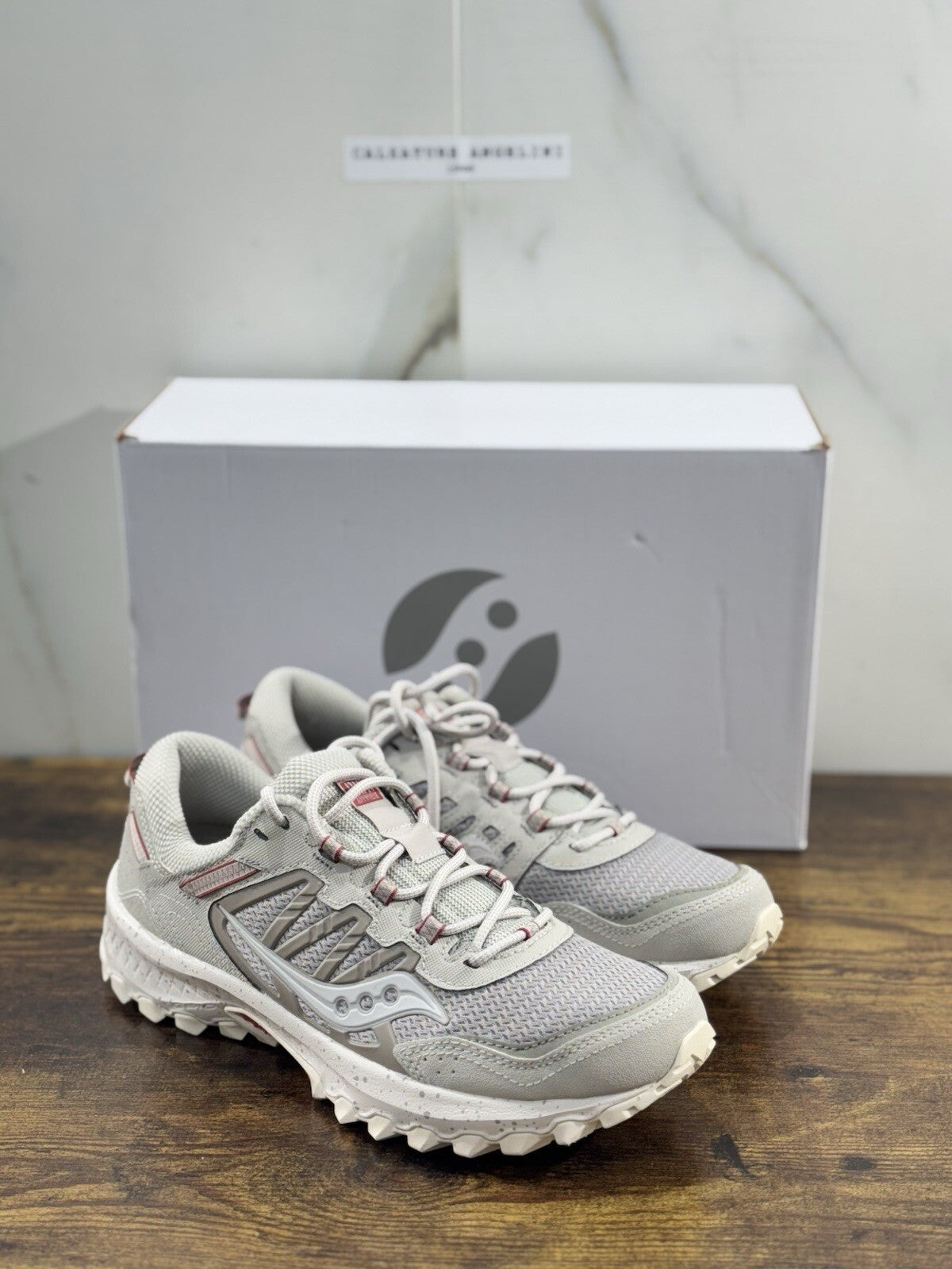 Saucony Grid Peak Sneaker Uomo Grey   Casual Saucony Trail Sneaker 42.5
