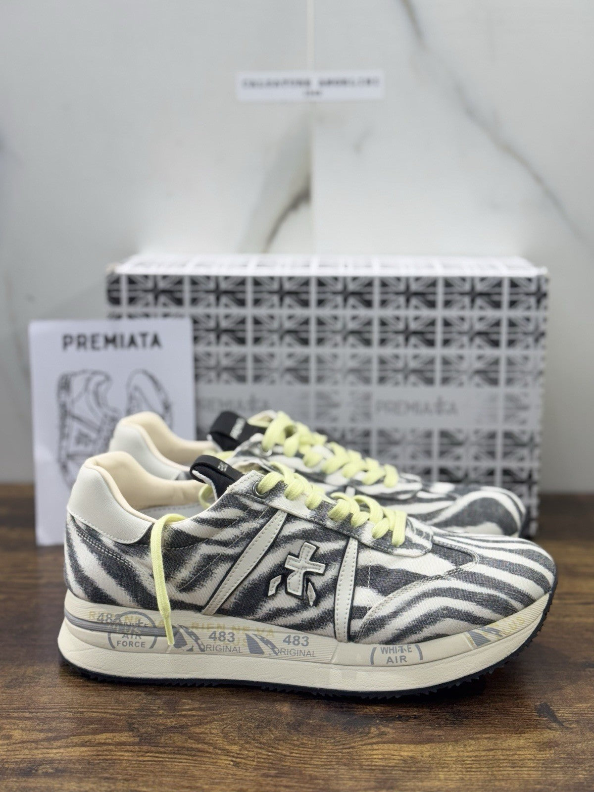 Premiata Conny  Sneaker Zebrata  Casual Premiata Scarpa Donna 41