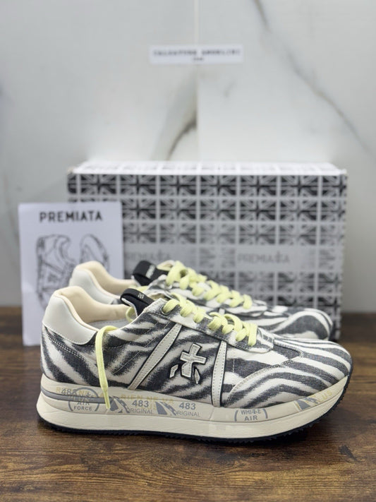 Premiata Conny  Sneaker Zebrata  Casual Premiata Scarpa Donna 41