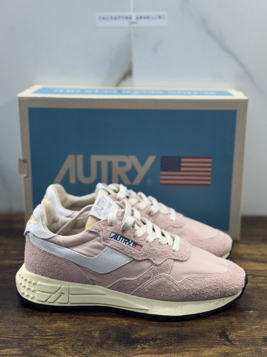 Autry Reelwind  Low Sneaker Suede Pink   Casual Autry Donna 40