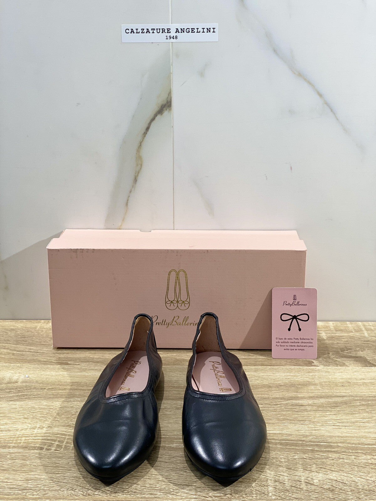 Pretty Ballerinas Scarpa Donna Audrey Pelle Nero  Ballerina Donna 39