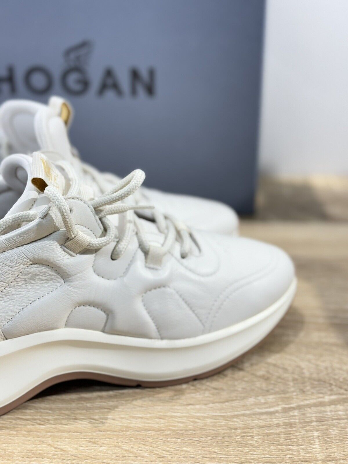 Hogan H585  Sneaker Donna Bianca  Casual Woman Hogan Shoes 40