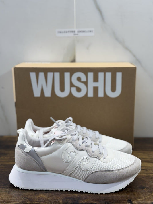 Wushu Ruyi Sneaker Uomo Casual Bianco 42