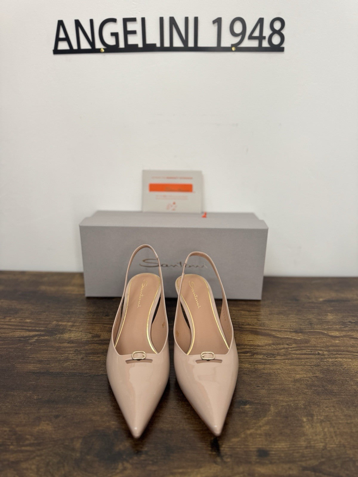 Santoni Sandalo  Sling Back Pelle Pink Luxury Santoni Woman Shoes 38