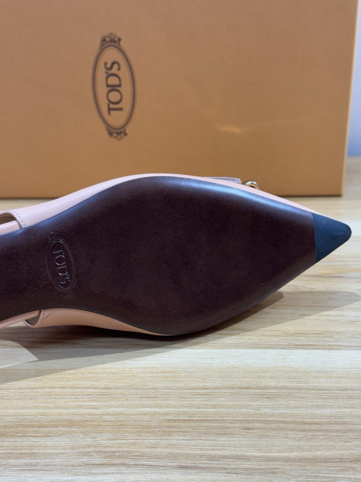 Tod’s Sling Back Pelle Vacchetta Luxury Tod’s Donna 36.5