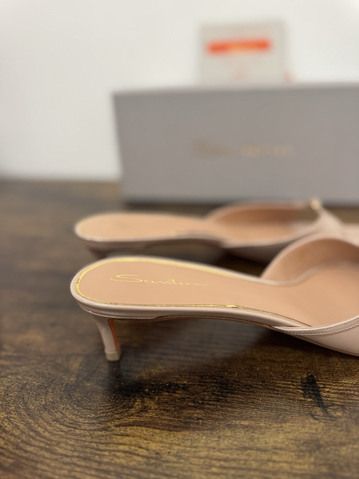 Santoni Sandalo Pelle Pink Luxury Santoni Woman Shoes 40