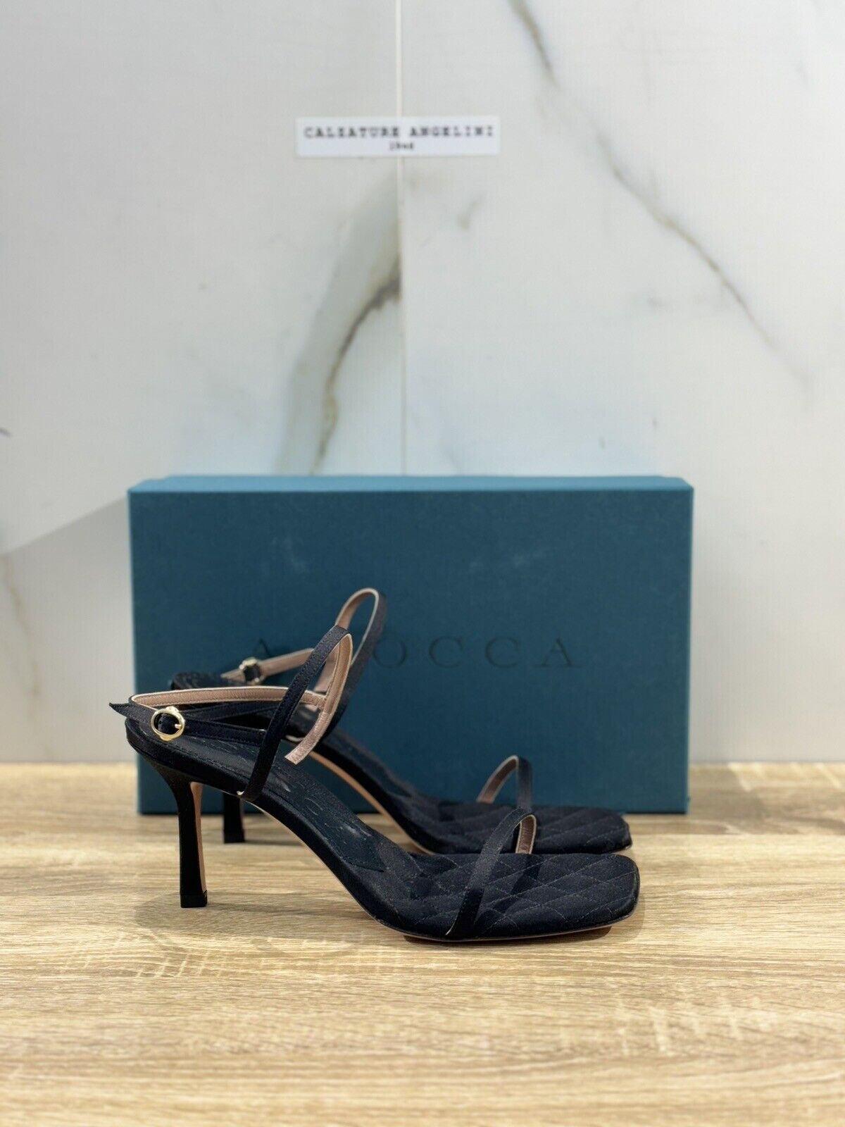 A.Bocca Sandalo Donna Love Nero Luxury Woman Sandal A.Bocca 40