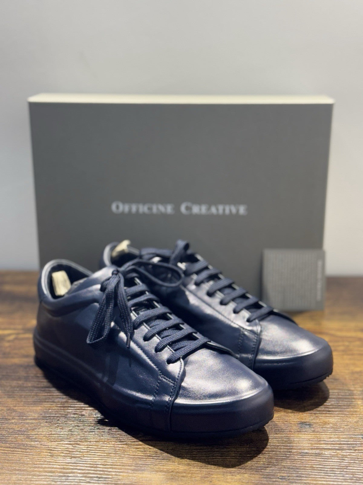 Officine Creative Sneaker Essence Pelle  Handmade In Italy Casual Luxury Uomo 41