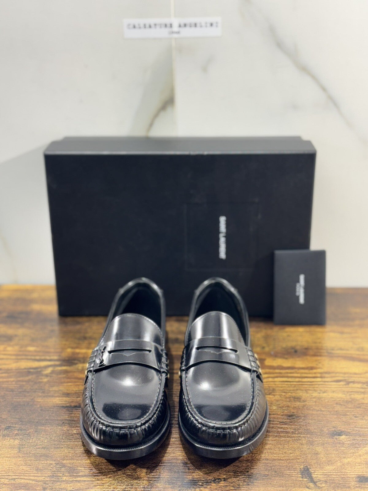 Saint Laurent Le Loafer 15 Mocassino Donna Pelle Nera Luxury Saint Laurent 36