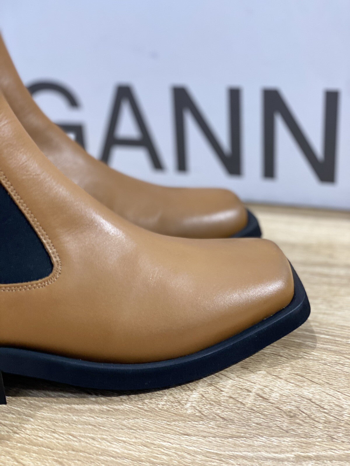 Gannì  Chelsea Boot Donna Pelle Cuoio Chelsea Mid Boot Woman 41