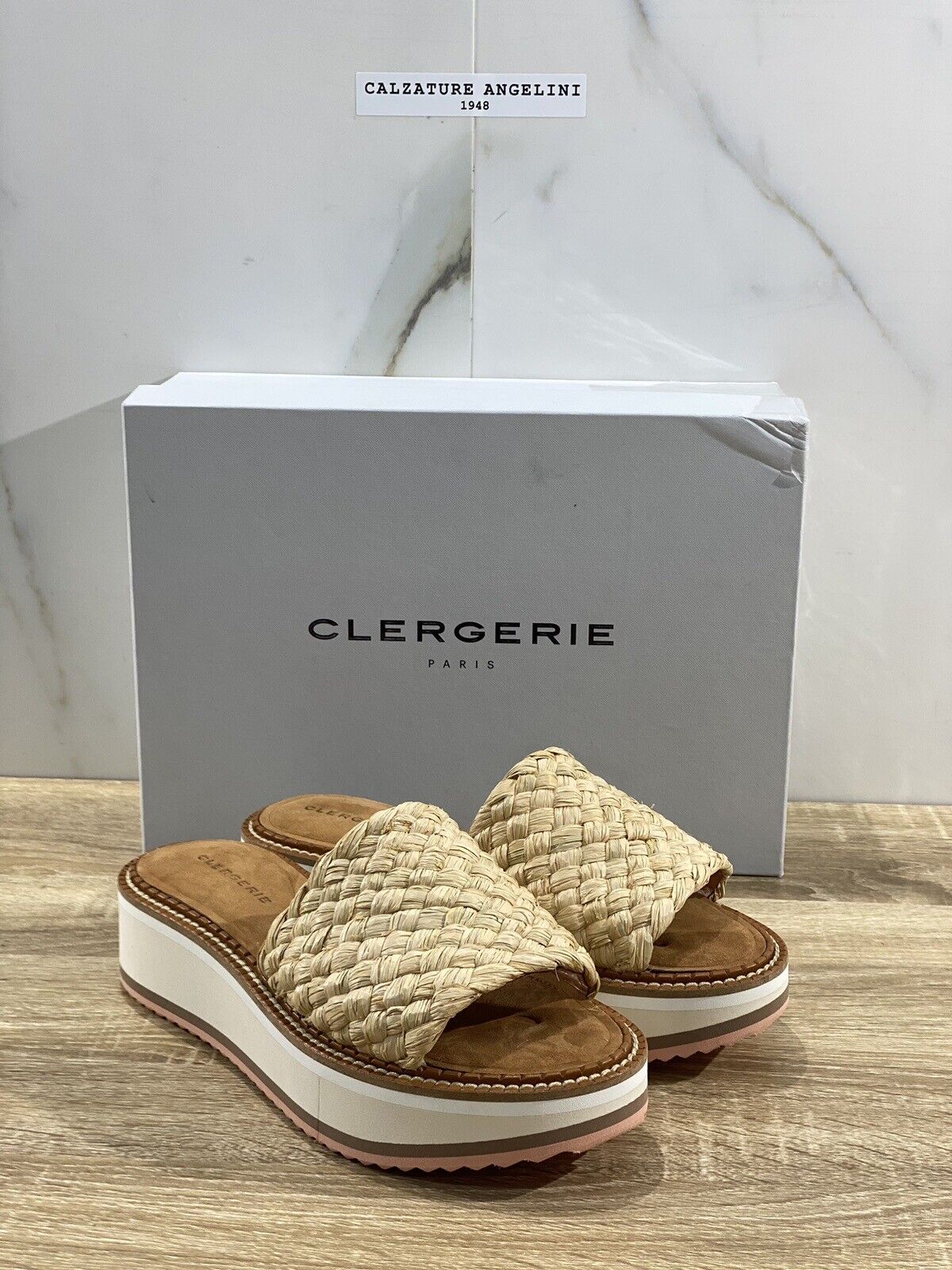 Clergerie Sandalo Donna Zeppa Fleurine Pelle Luxury Clergerie Sandal 41