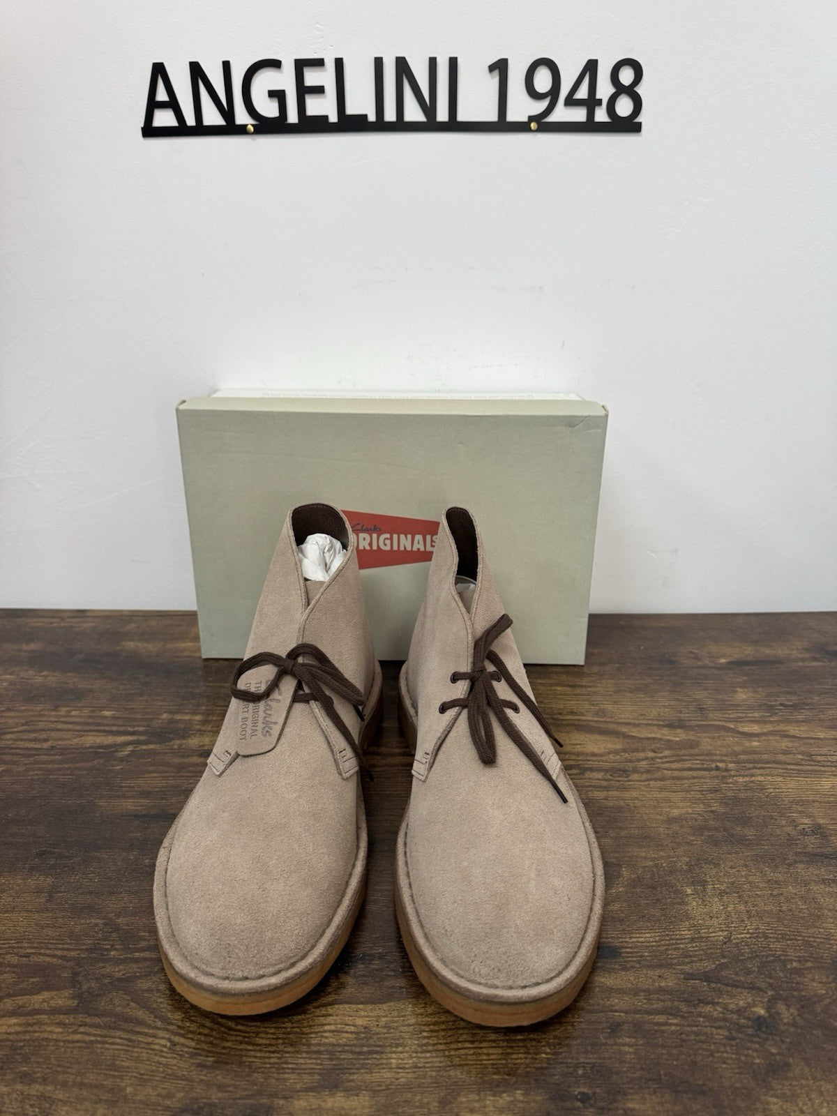 clarks desert boot Suede Wolf  Causal Uomo 44.5