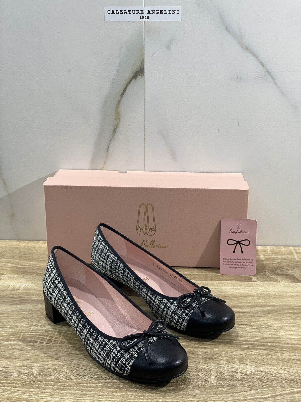 Pretty Ballerinas Scarpa Donna Lindsay Nero Pelle E TexCasual Ballerina Donna 37